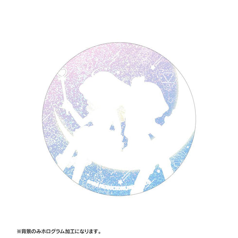 『クリィミーマミ×ミンキーモモコラボ』クリィミーマミ&ミンキーモモ 75mmホログラム缶バッジ