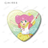 『クリィミーマミ×ミンキーモモコラボ』トレーディングハート型缶バッジ(単位/BOX)