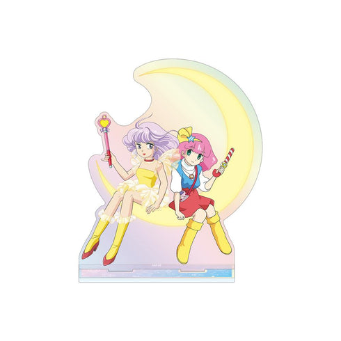 『クリィミーマミ×ミンキーモモコラボ』クリィミーマミ&ミンキーモモ オーロラBIGアクリルスタンド