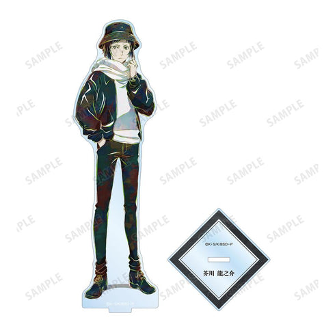 『文豪ストレイドッグス』描き下ろし 芥川龍之介 冬の休日ver. Ani-Art BIGアクリルスタンド