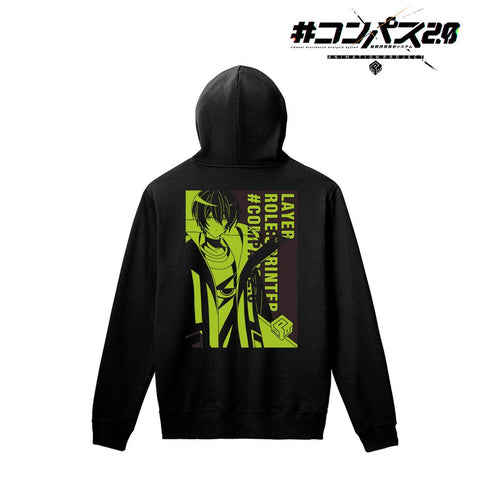 『#コンパス2.0 戦闘摂理解析システム』零夜 バックプリントパーカーユニセックス