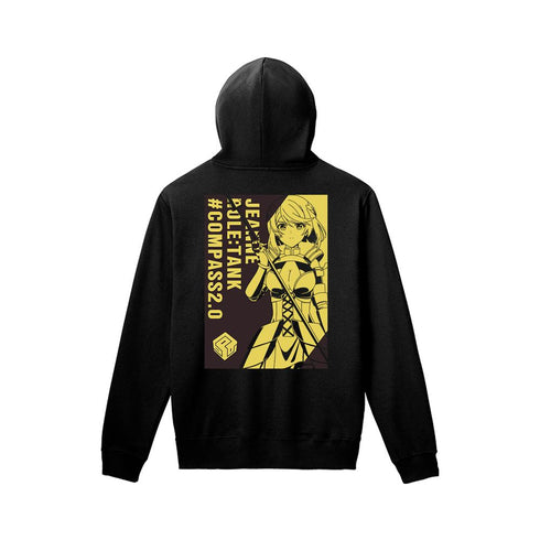 『#コンパス2.0 戦闘摂理解析システム』ジャンヌ バックプリントパーカーユニセックス