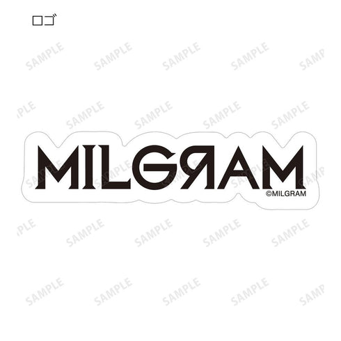 "MILGRAM" Sticker Sheet