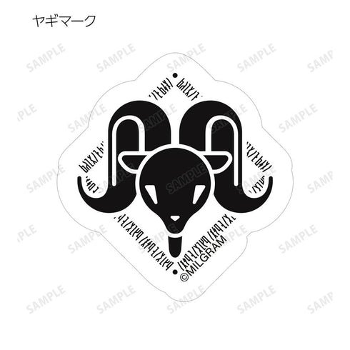 "MILGRAM" Sticker Sheet