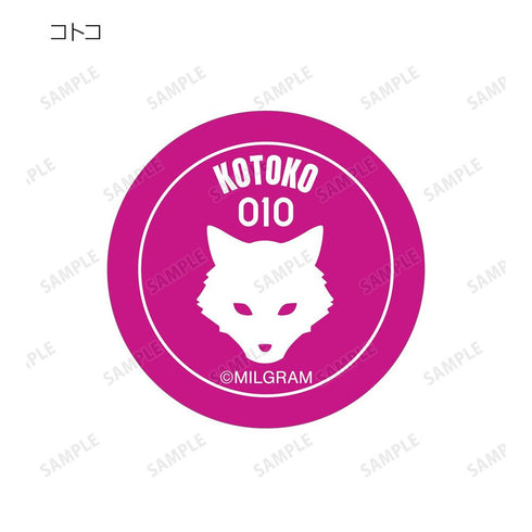 "MILGRAM" Sticker Sheet