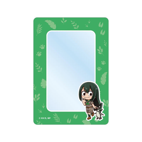 『僕のヒーローアカデミア』蛙吹梅雨 ちびキャラ 動物とのふれあいver. B8硬質カードケース