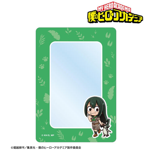 『僕のヒーローアカデミア』蛙吹梅雨 ちびキャラ 動物とのふれあいver. B8硬質カードケース