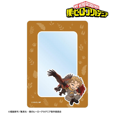 『僕のヒーローアカデミア』ホークス ちびキャラ 動物とのふれあいver. B8硬質カードケース