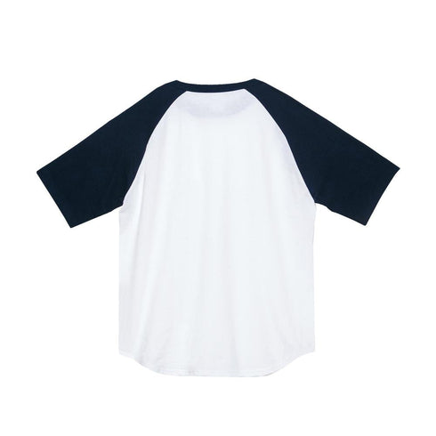 『初音ミク』ANGEL BLUEコラボ 描き下ろし 初音ミク Art by 甘春わすれ ラグランTシャツ ver.Aユニセックス