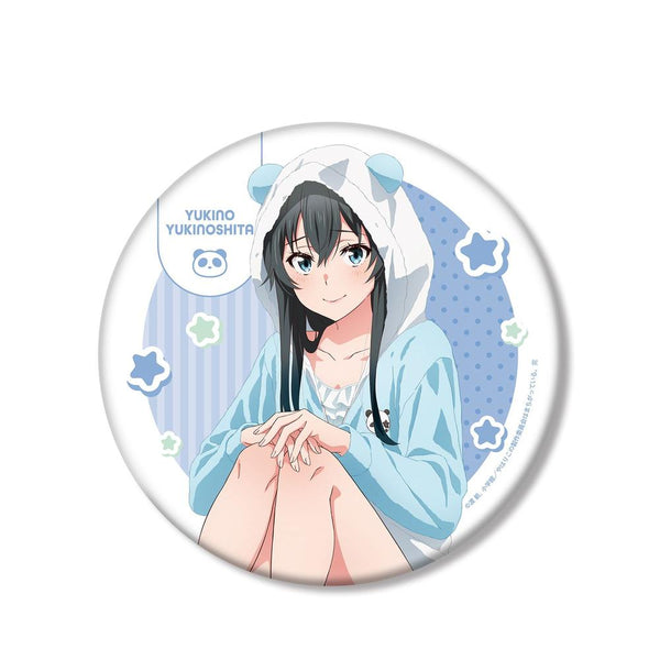 『やはり俺の青春ラブコメはまちがっている。完』描き下ろし 雪ノ下雪乃 アニマルルームウェアver. BIG缶バッジ【202605再販】