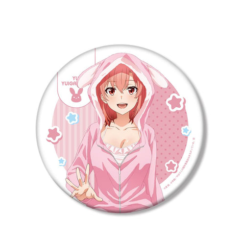 『やはり俺の青春ラブコメはまちがっている。完』描き下ろし 由比ヶ浜結衣 アニマルルームウェアver. BIG缶バッジ