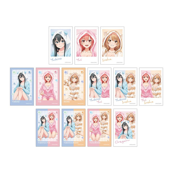 『やはり俺の青春ラブコメはまちがっている。完』描き下ろし アニマルルームウェアver. トレーディングインスタントカメラ風イラストカード(単位/BOX)