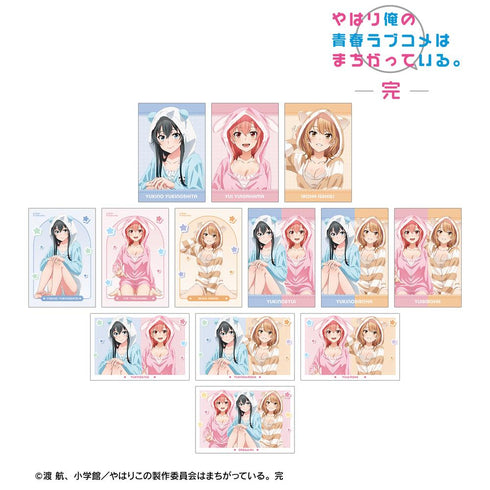 『やはり俺の青春ラブコメはまちがっている。完』描き下ろし アニマルルームウェアver. トレーディングポストカード(単位/BOX)