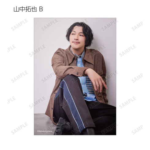 『沢城千春 仲村宗悟 山中拓也のメゾン・ド・カオス』ブロマイド4枚セット vol.3 ver.B