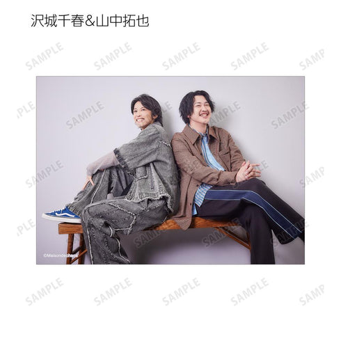 『沢城千春 仲村宗悟 山中拓也のメゾン・ド・カオス』ブロマイド4枚セット vol.3 ver.C