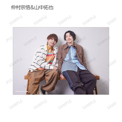 『沢城千春 仲村宗悟 山中拓也のメゾン・ド・カオス』ブロマイド4枚セット vol.3 ver.C