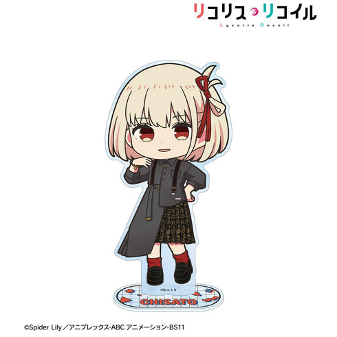 『リコリス・リコイル』meagratiaコラボ 錦木千束 ちびキャラ BIGアクリルスタンド ver.A