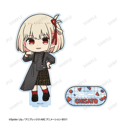『リコリス・リコイル』meagratiaコラボ 錦木千束 ちびキャラ BIGアクリルスタンド ver.A【202603再販】