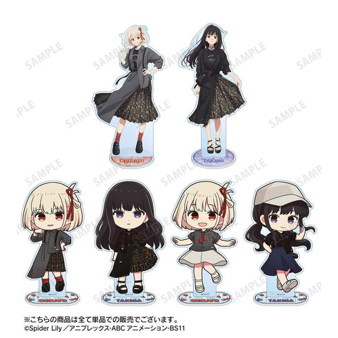 『リコリス・リコイル』meagratiaコラボ 錦木千束 ちびキャラ BIGアクリルスタンド ver.A【202603再販】