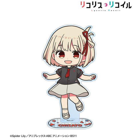 『リコリス・リコイル』meagratiaコラボ 錦木千束 ちびキャラ BIGアクリルスタンド ver.B【202603再販】