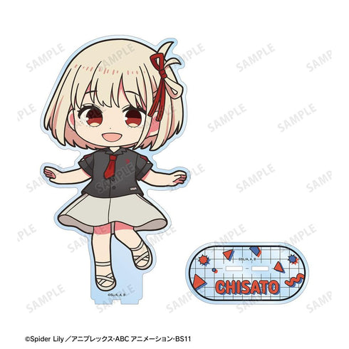 『リコリス・リコイル』meagratiaコラボ 錦木千束 ちびキャラ BIGアクリルスタンド ver.B【202603再販】