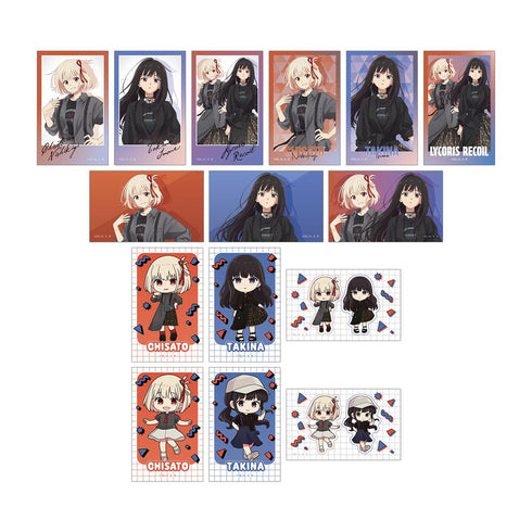 『リコリス・リコイル』meagratiaコラボ 描き下ろし&ちびキャラ トレーディングイラストカード(単位/BOX)