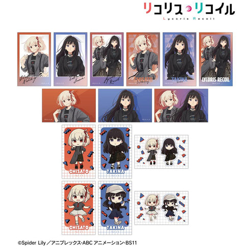 『リコリス・リコイル』meagratiaコラボ 描き下ろし&ちびキャラ トレーディングイラストカード(単位/BOX)