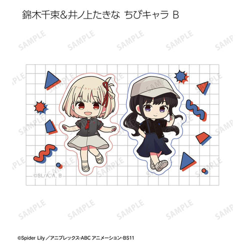 『リコリス・リコイル』meagratiaコラボ 描き下ろし&ちびキャラ トレーディングイラストカード(単位/BOX)