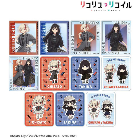 『リコリス・リコイル』meagratiaコラボ 描き下ろし&ちびキャラ トレーディングアクリルカード(単位/BOX)【202603再販】