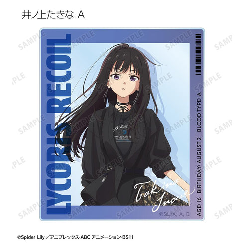 『リコリス・リコイル』meagratiaコラボ 描き下ろし&ちびキャラ トレーディングアクリルカード(単位/BOX)