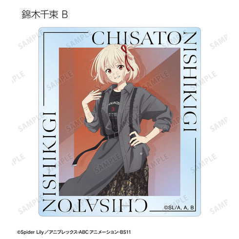 『リコリス・リコイル』meagratiaコラボ 描き下ろし&ちびキャラ トレーディングアクリルカード(単位/BOX)