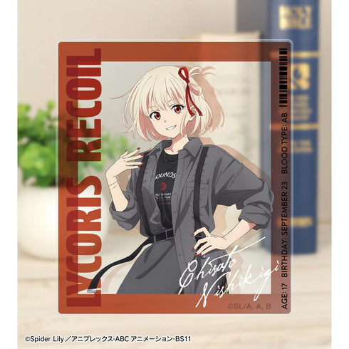 『リコリス・リコイル』meagratiaコラボ 描き下ろし&ちびキャラ トレーディングアクリルカード(単位/BOX)