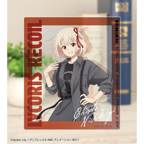 『リコリス・リコイル』meagratiaコラボ 描き下ろし&ちびキャラ トレーディングアクリルカード(単位/BOX)【202603再販】