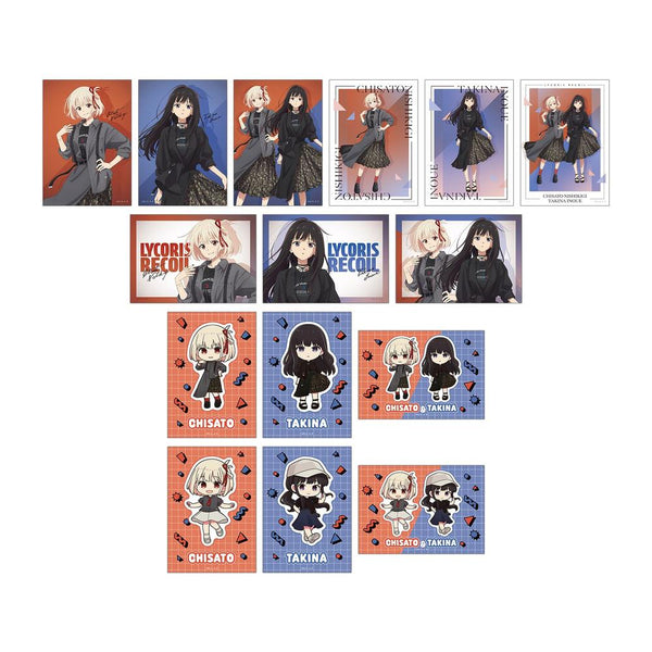 『リコリス・リコイル』meagratiaコラボ 描き下ろし&ちびキャラ トレーディングブロマイド(単位/BOX)【202603再販】