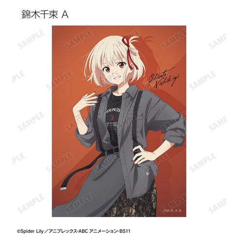 『リコリス・リコイル』meagratiaコラボ 描き下ろし&ちびキャラ トレーディングブロマイド(単位/BOX)