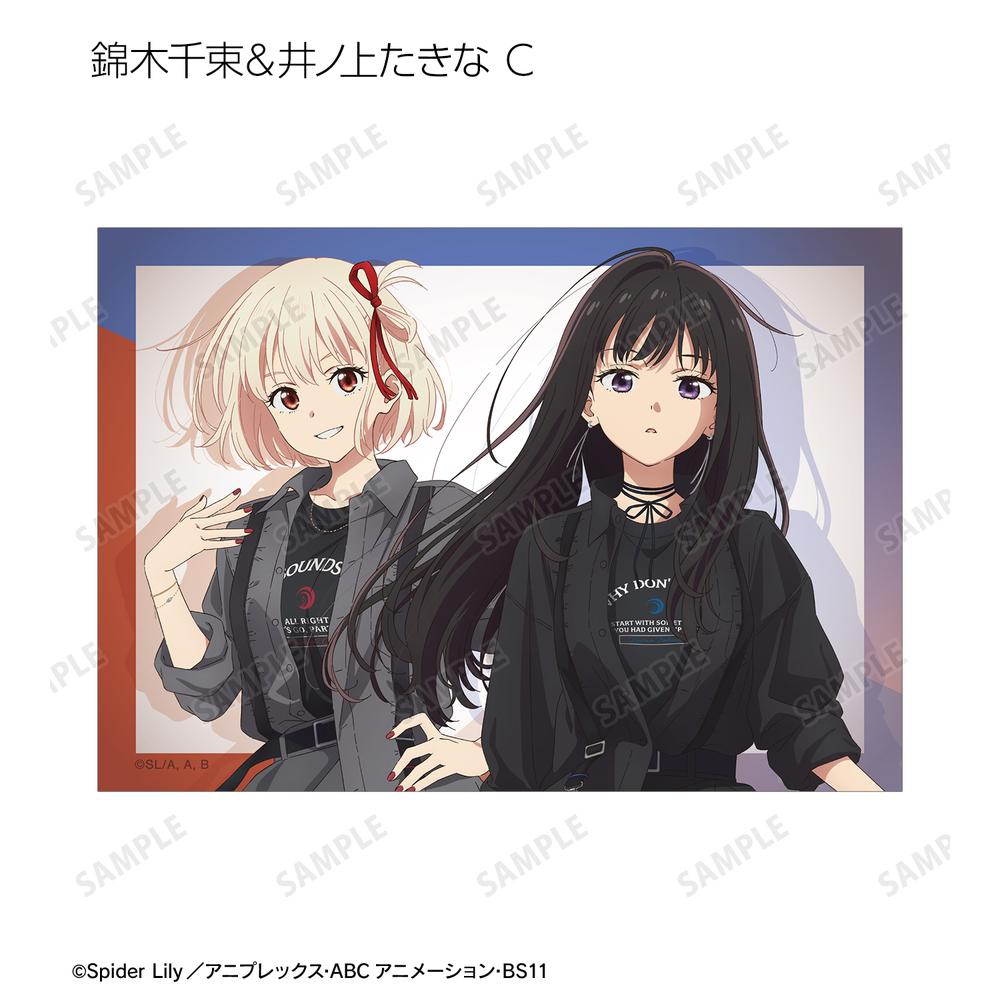 リコリス・リコイル』meagratiaコラボ 描き下ろし&ちびキャラ
