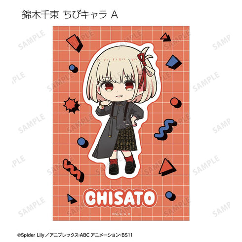 『リコリス・リコイル』meagratiaコラボ 描き下ろし&ちびキャラ トレーディングブロマイド(単位/BOX)