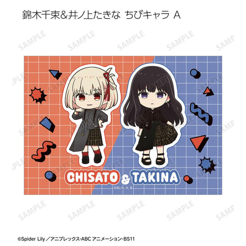 『リコリス・リコイル』meagratiaコラボ 描き下ろし&ちびキャラ トレーディングブロマイド(単位/BOX)