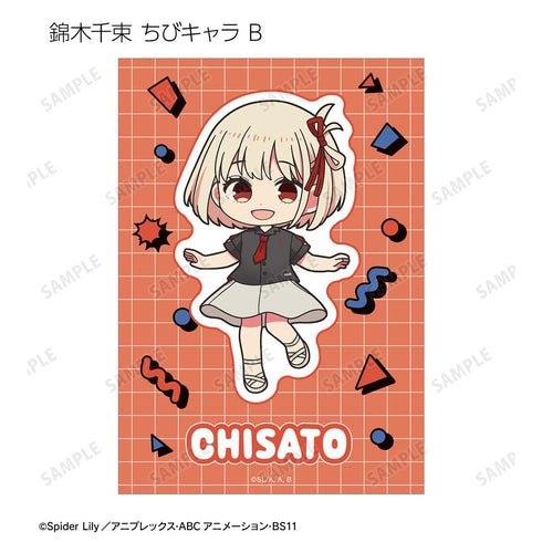 『リコリス・リコイル』meagratiaコラボ 描き下ろし&ちびキャラ トレーディングブロマイド(単位/BOX)