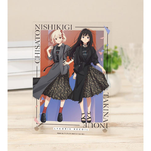 『リコリス・リコイル』meagratiaコラボ 描き下ろし 錦木千束&井ノ上たきな A5アクリルパネル【202603再販】