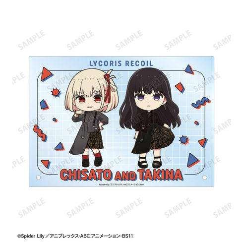 《Licorice Recoil》× meagratia 联名 锦木千束&井之上绫奈 Q版角色 A5亚克力板 ver.A【202608再版】