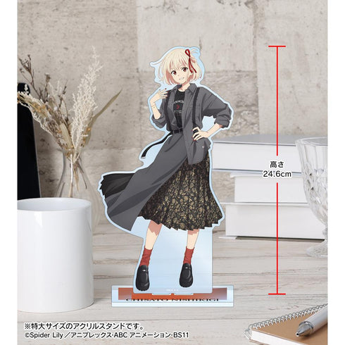 『リコリス・リコイル』meagratiaコラボ 描き下ろし 錦木千束 特大アクリルスタンド