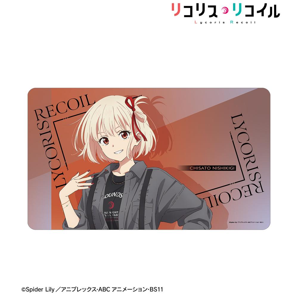 「リコリス リコイル」 ちびキャラ マルチデスクマット 4枚セット リコリス・リコイル』meagratiaコラボ 描き下ろし 錦木千束
