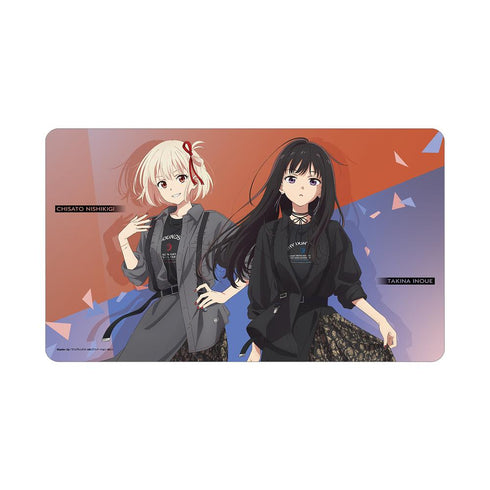 『リコリス・リコイル』meagratiaコラボ 描き下ろし 錦木千束&井ノ上たきな マルチデスクマット