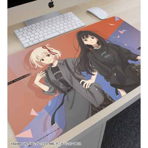 『リコリス・リコイル』meagratiaコラボ 描き下ろし 錦木千束&井ノ上たきな マルチデスクマット【202603再販】