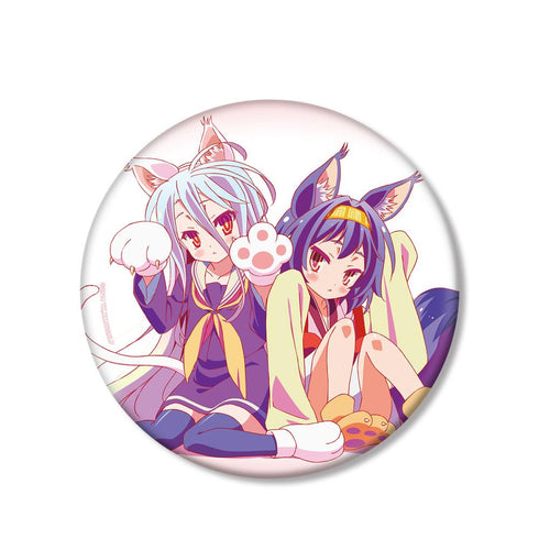 『ノーゲーム・ノーライフ』白&初瀬いづな BIG缶バッジ