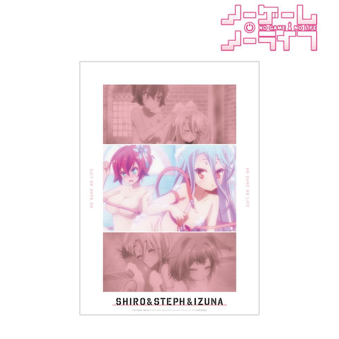 『ノーゲーム・ノーライフ』集合 場面写A3マット加工ポスター