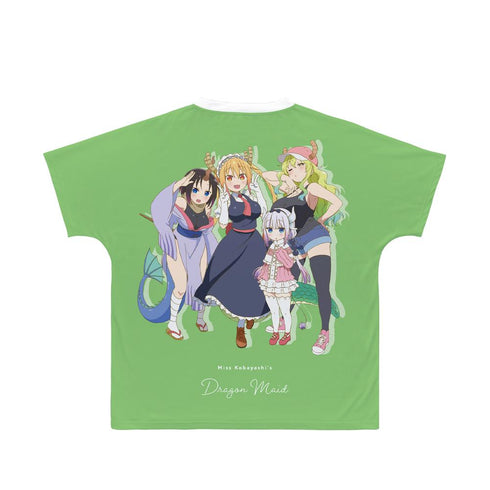 『小林さんちのメイドラゴン』トール&カンナ&エルマ&ルコア フルグラフィックTシャツユニセックス