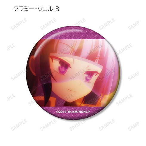 『ノーゲーム・ノーライフ』クラミー・ツェル 場面写グリッター缶バッジ3個セット