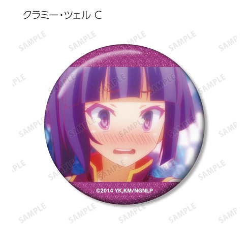 『ノーゲーム・ノーライフ』クラミー・ツェル 場面写グリッター缶バッジ3個セット